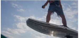 foiling board setup