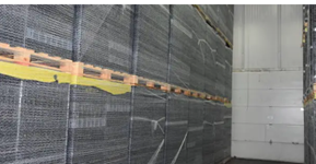 pallet freezer spacers